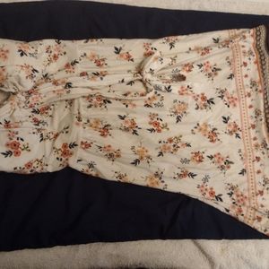 small white short dress